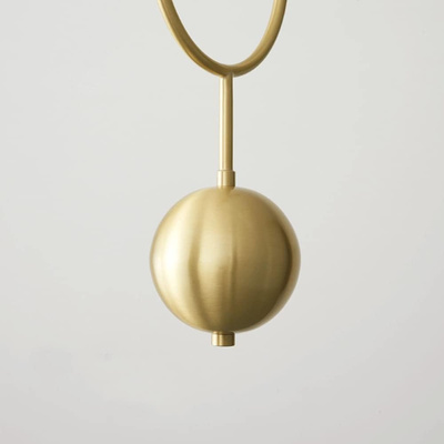 Lampa wisząca Abigali Pontti Big1 30W złoty/mleczne kule