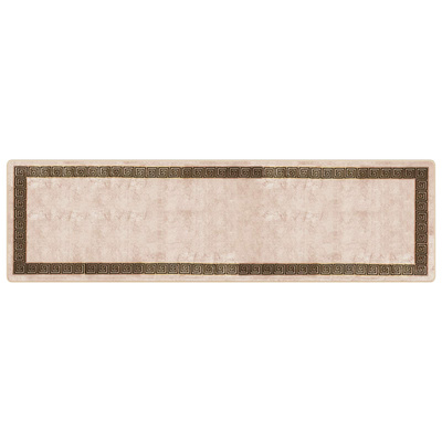 Chodnik dywanowy MARSA Czarny 100 x 350 cm Poliester i PVC