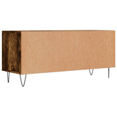 vidaXL Szafka pod TV, przydymiony dąb, 100x34,5x44,5 cm wariant 4