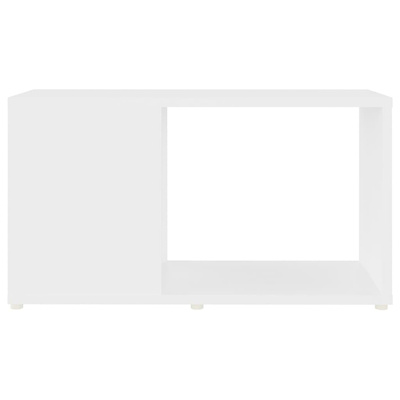 vidaXL Szafka pod TV, biała, 60x24x32 cm, materiał drewnopochodny