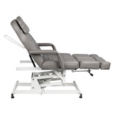 Fotel kosmetyczny elektr. Azzurro 673AS pedi 1 siln. szary 129100