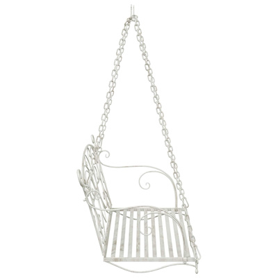 Huśtawka Stal 105,5 x 61 x 56 cm Antyczna biel