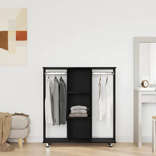Garderoba Czarny dąb 102 x 38 x 110 cm Materiał drewnopochodny