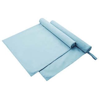 Ręczniki Sportowe 2 pcs Niebieski 180 x 90 cm