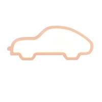 car lampa stołowa dla dziecka led iq kids różowy