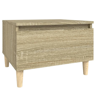 vidaXL Stolik boczny, dąb sonoma, 50x46x35 cm, materiał drewnopochodny