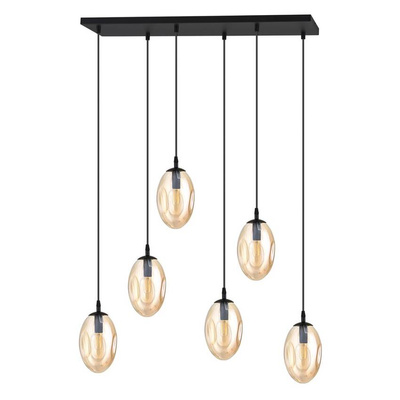 Lampa wisząca ASTRAL 6 BL MIODOWY