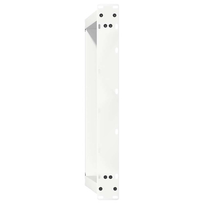 Nogi do stolika kawowego w kształcie litery U 2 szt. Białe 70x(30-31) cm Stal