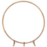 Łuk Ślubny Jasny Brąz 224 x 80 x 220 cm Lite drewno sosnowe