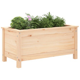 vidaXL Donica ogrodowa, 82,5x40x39 cm, lite drewno sosnowe