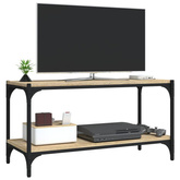 vidaXL Szafka pod TV, dąb sonoma, 80x33x41 cm