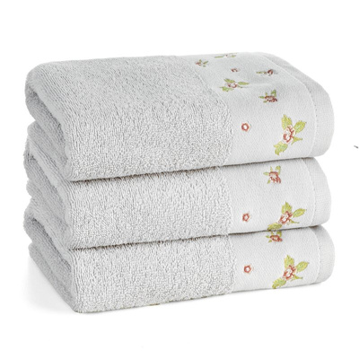 Ręcznik Dalia srebrny 70x140