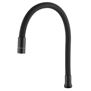 Elastyczna wylewka z 2f perlatorem do baterii zlewozmywak, czarna SC-B1-284-L Invena