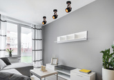 Kinkiet czarno-miedziany regulowany E14 40W Anica 91-81391