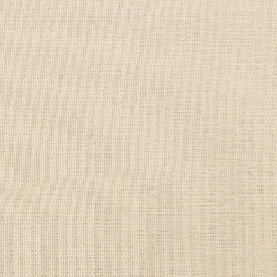 Łóżko kontynentalne Kremowa 90x200 cm Tkanina
