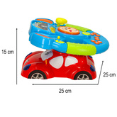 Zabawka interaktywna kierownica dla dzieci symulator muzyka dźwięki światła projektor