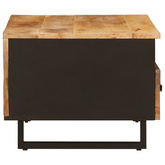 Stolik kawowy Brązowy 80 x 54 x 40 cm Drewno z mango