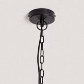 Lampa Wisząca Misa Boho z Drewna ?40cm Abruzzo Salve E27