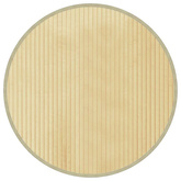 vidaXL Dywan okrągły, jasny naturalny, 60 cm, bambusowy