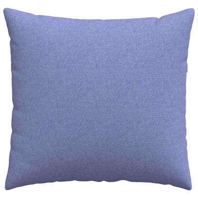 Poduszki na sofę 2 pcs Niebieski dżins 45 x 45 cm tkanina