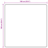 Chodnik dywanowy MARSA Wielokolorowe 100 x 100 cm