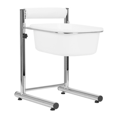 Brodzik do pedicure z regulowaną wysokością chrom 132869