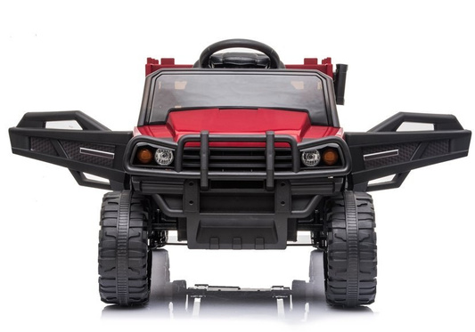Auto na akumulator BDM0926 Dla Dzieci Światła LED MP3 Pilot Czerwony