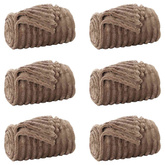 Koce narzutowe 6 pcs Camel 240 x 220 cm Polar