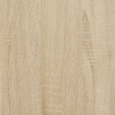Ramka łóżka Dąb Sonoma 75 x 190 cm Drewno inżynieryjne