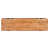 vidaXL Szafka pod TV, 160 x 40 x 50 cm, lite drewno akacjowe