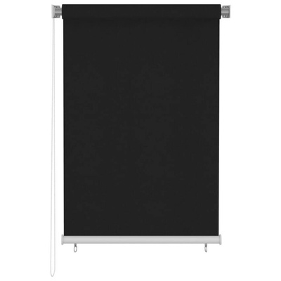 vidaXL Roleta zewnętrzna, 100x140 cm, czarna