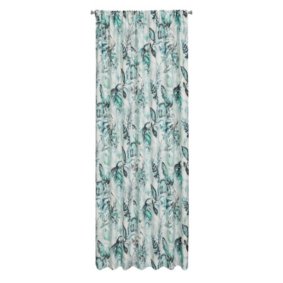 Zasłona Tunel biała 155x200