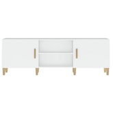 vidaXL Szafka pod TV, biała, 150x30x50 cm, materiał drewnopochodny wariant 5