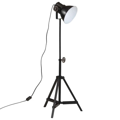 Lampa stołowa, 25 W, czarna, 35x35x65/95 cm, E27