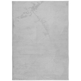 vidaXL Dywan IZA z krótkim włosiem, szary, 240x340 cm