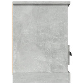 vidaXL Szafka pod TV, szarość betonu, 100x35x50 cm