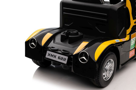 Auto Na Akumulator Ciężarówka Mercedes XMX622 Światła LED Pilot Żółty