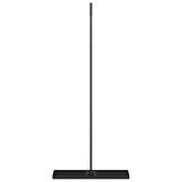 Rake leveling do ogrodu Czarny Stal malowana proszkowo