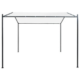 vidaXL Pawilon ogrodowy, 3x3x2,6 m, biały, 180 g/m?