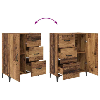 Highboard Stare drewno 69,5 x 34 x 180 cm Drewno inżynieryjne