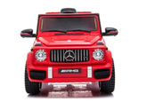 Auto na Akumulator Mercedes G63 AMG Dla Dzieci Światła LED MP3 Czerwony