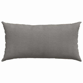 Poduszki na sofę 2 pcs Jasnoszary 80 x 40 cm Tkanina sztruksowa