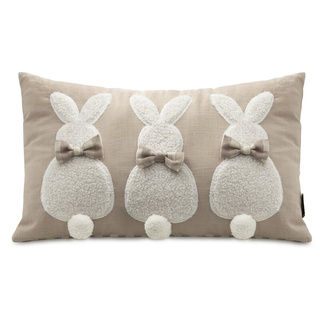 Poszewka Wiosna beżowa 30x50