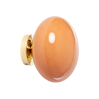 Kinkiet szklany czaerwony E14 Abruzzo Sfero