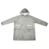 Bluza-koc Szary L Fleece i Flanela