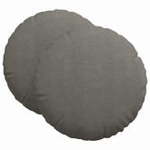 Poduszki na siedziska 2 pcs Jasnoszary ? 80 cm