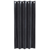 Zasłony zaciemniające 2 pcs Ciemnoszary 140 x 175 cm Aksamit