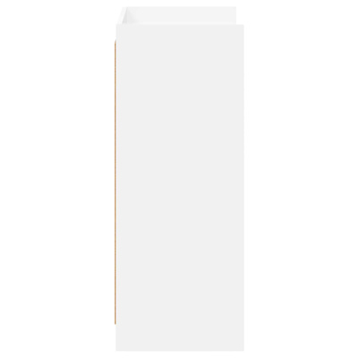 Szafka na buty Biały 48 x 36 x 92 cm Drewno inżynieryjne