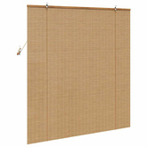 Roleta brązowy 150 x 160 cm Bambus