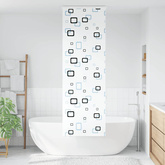 Roleta prysznicowa z kasetą 70x240 cm Szerokość tkaniny 66 cm